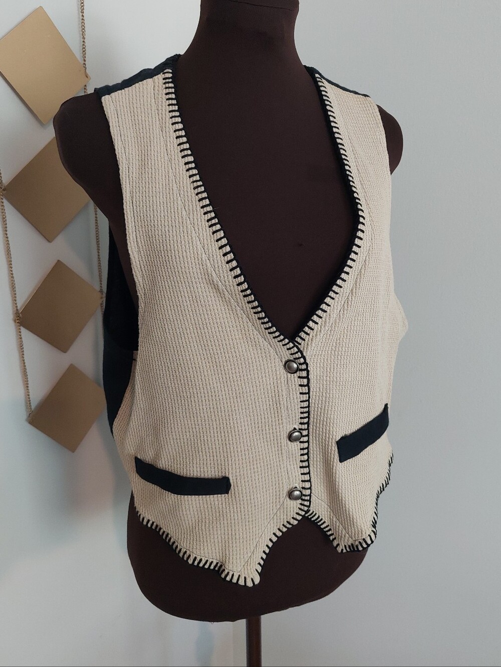 Y2K Colorblock Vest